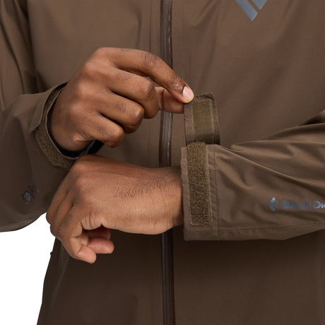 Black Diamond - FINELINE STRETCH Regnjakke // Basalt fra Black Diamond - billede nr. 5 hos GrejFreak.dk