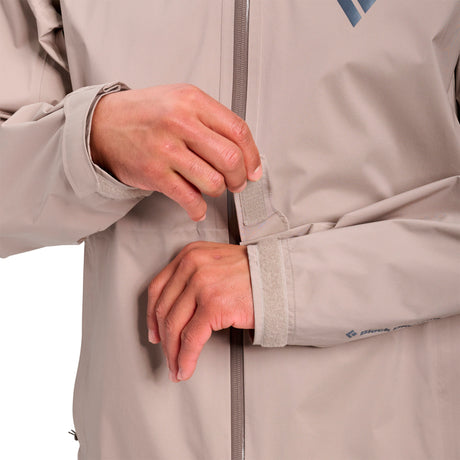 Black Diamond - FINELINE STRETCH Regnjakke // Moonstone fra Black Diamond - billede nr. 4 hos GrejFreak.dk