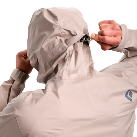 Black Diamond - FINELINE STRETCH Regnjakke // Moonstone fra Black Diamond - billede nr. 6 hos GrejFreak.dk