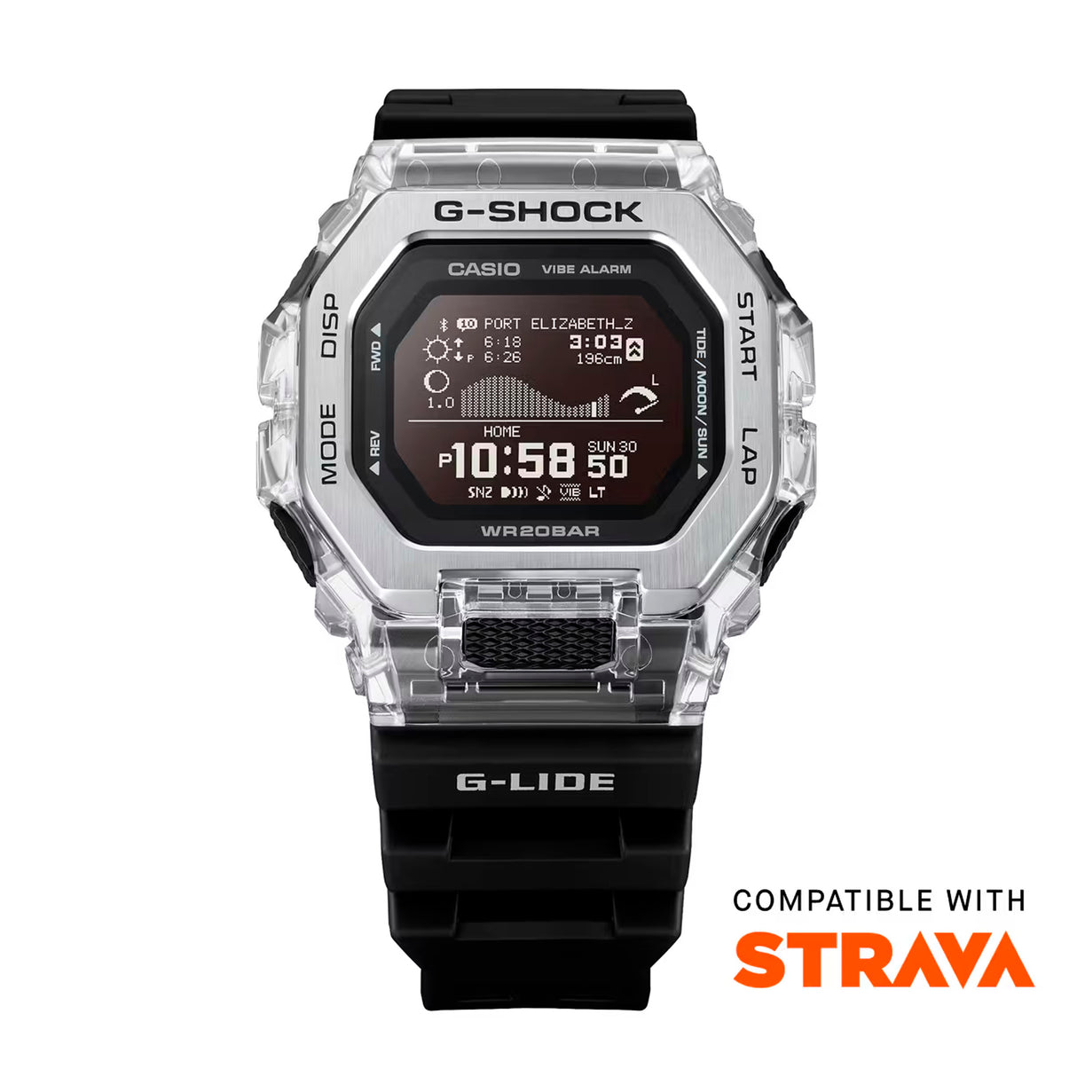 Casio - G-Shock GBX-100S-1ER fra Casio - billede nr. 6 hos GrejFreak.dk