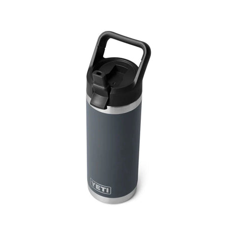 YETI - Rambler Straw Cap Flaske 532 ml // Charcoal fra YETI - billede nr. 2 hos GrejFreak.dk
