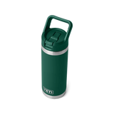 YETI - Rambler Straw Cap Flaske 532 ml // Black Forest Green fra YETI - billede nr. 2 hos GrejFreak.dk