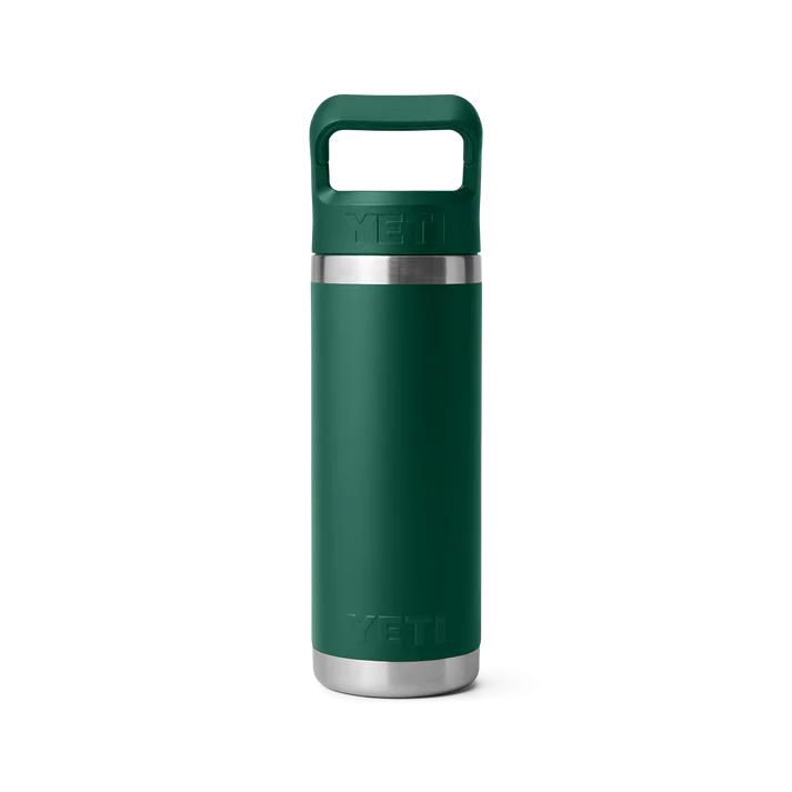 YETI - Rambler Straw Cap Flaske 532 ml // Black Forest Green fra YETI - billede nr. 3 hos GrejFreak.dk