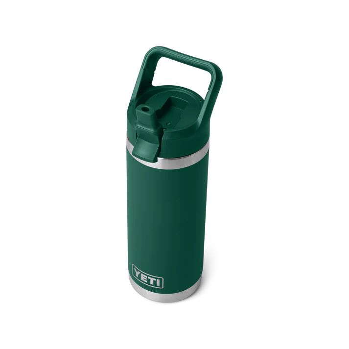 YETI - Rambler Straw Cap Flaske 532 ml // Black Forest Green fra YETI - billede nr. 5 hos GrejFreak.dk