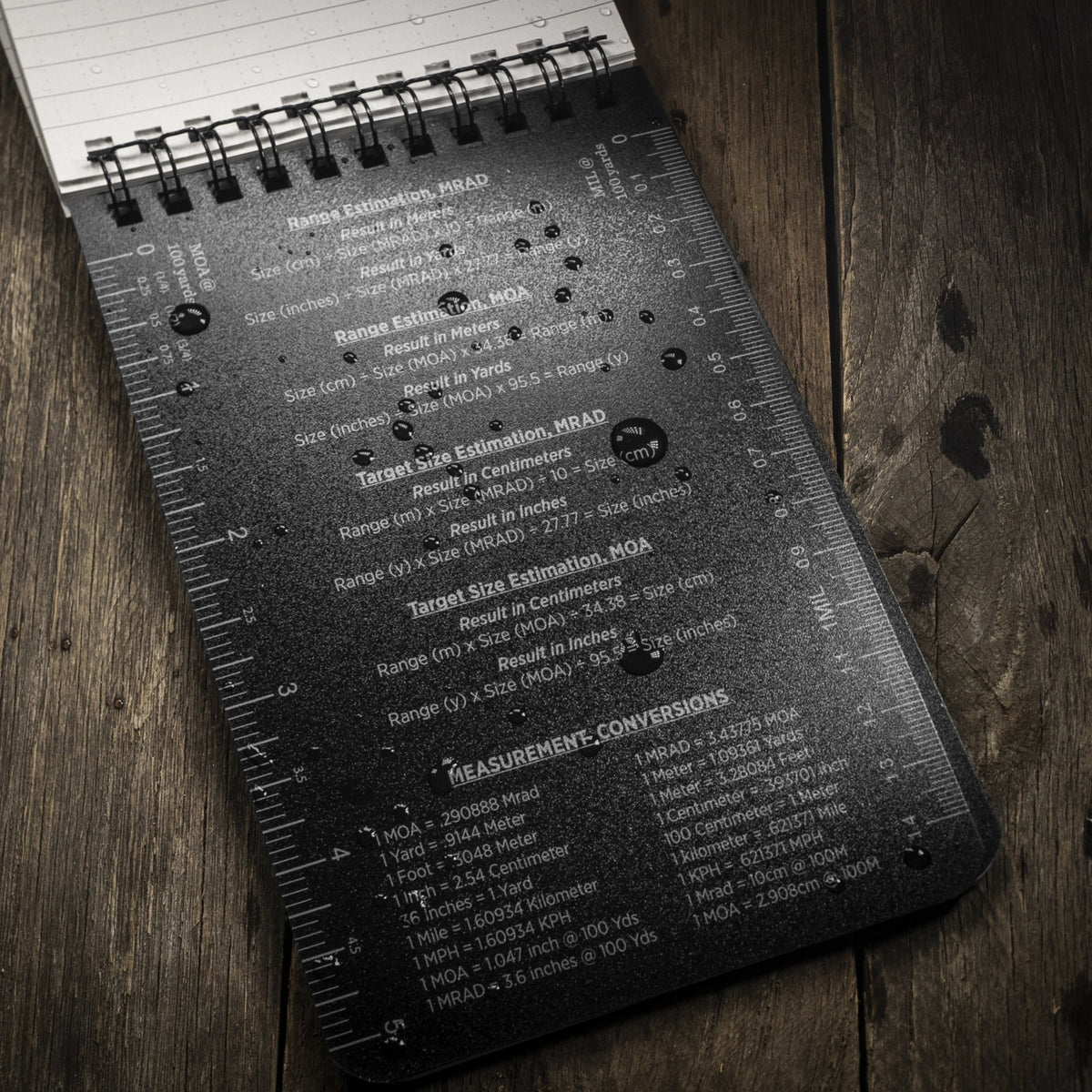 Rite in the Rain - DOPE Logbook 10 x 15 cm // Sort fra Rite in the Rain - billede nr. 5 hos GrejFreak.dk