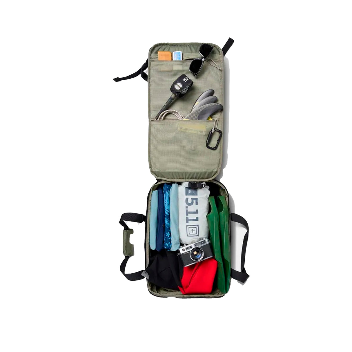 5.11 - AllHaula Duffel Bag 45L // Sage Green fra 5.11 - billede nr. 7 hos GrejFreak.dk