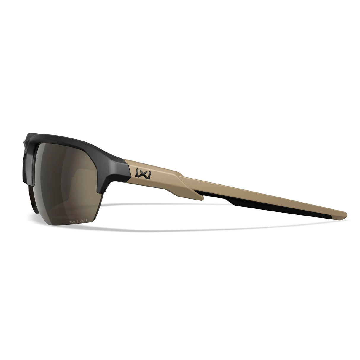 Wiley X - WX JAKL Ballistiske Briller // Sort/Sand fra Wiley X - billede nr. 3 hos GrejFreak.dk