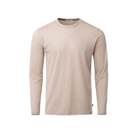 Aclima - LightWool 180 Langærmet Herre Uldtrøje // Simple Taupe fra Aclima - billede nr. 1 hos GrejFreak.dk