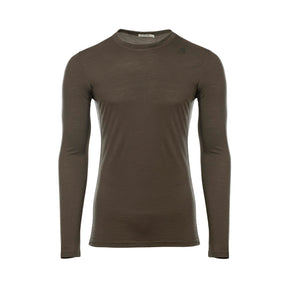 Aclima - LightWool 140 Langærmet Herre Uldundertrøje // Tarmac fra Aclima - billede nr. 1 hos GrejFreak.dk