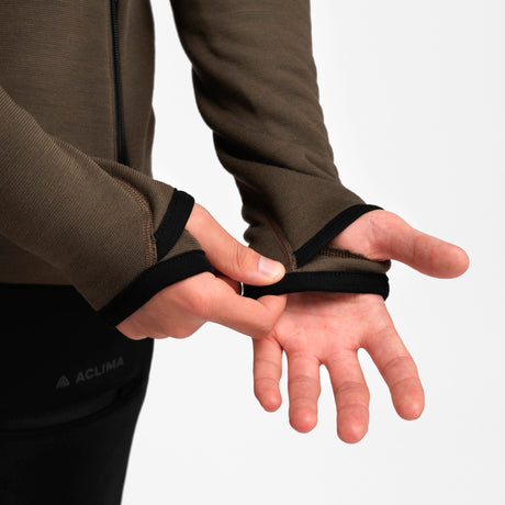 Aclima - FleeceWool Herre Jakke // Tamac fra Aclima - billede nr. 4 hos GrejFreak.dk