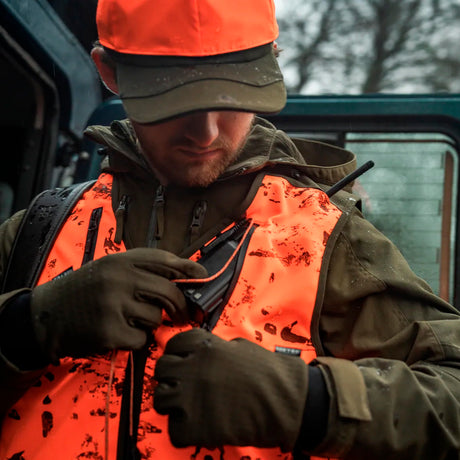 Seeland - Trax Blaze Vest // Orange Blaze InVis MPC fra Seeland - billede nr. 3 hos GrejFreak.dk