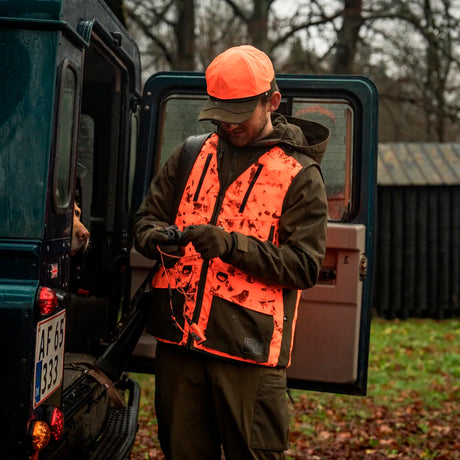 Seeland - Trax Blaze Vest // Orange Blaze InVis MPC fra Seeland - billede nr. 7 hos GrejFreak.dk