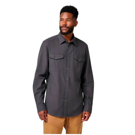 5.11 - Austin Flannel Solid Skjorte // Volcanic fra 5.11 - billede nr. 4 hos GrejFreak.dk