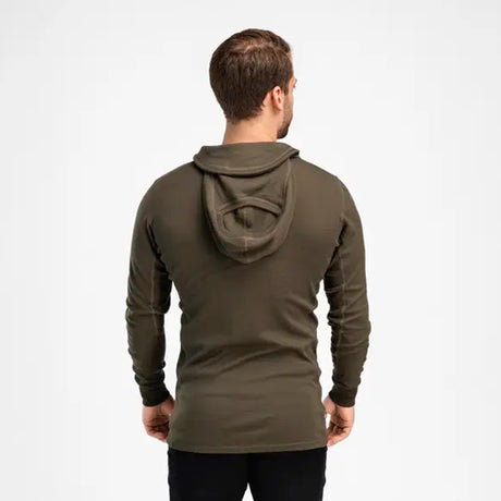 Aclima - WarmWool 200g Herre Hoodsweater V2 // Tarmac fra Aclima - billede nr. 7 hos GrejFreak.dk