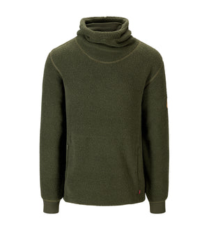 Aclima - ReBorn Terry 400g Unisex Pullover // Olive Melange fra Aclima - billede nr. 1 hos GrejFreak.dk