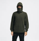 Aclima - ReBorn Terry 400g Unisex Pullover // Olive Melange fra Aclima - billede nr. 17 hos GrejFreak.dk