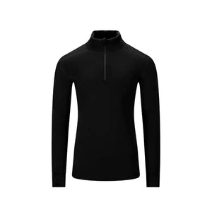 Aclima - FleeceWool Herre V2 Polo m/Lynlås // Sort fra Aclima - billede nr. 1 hos GrejFreak.dk