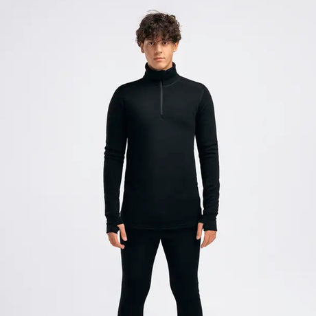 Aclima - FleeceWool Herre V2 Polo m/Lynlås // Sort fra Aclima - billede nr. 6 hos GrejFreak.dk