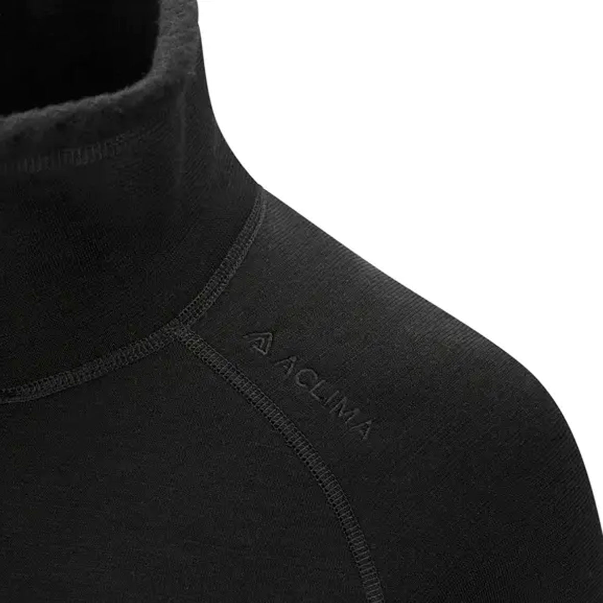 Aclima - FleeceWool Herre V2 Polo m/Lynlås // Sort fra Aclima - billede nr. 7 hos GrejFreak.dk
