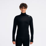 Aclima - WarmWool Herre Roll Neck // Sort fra Aclima - billede nr. 1 hos GrejFreak.dk