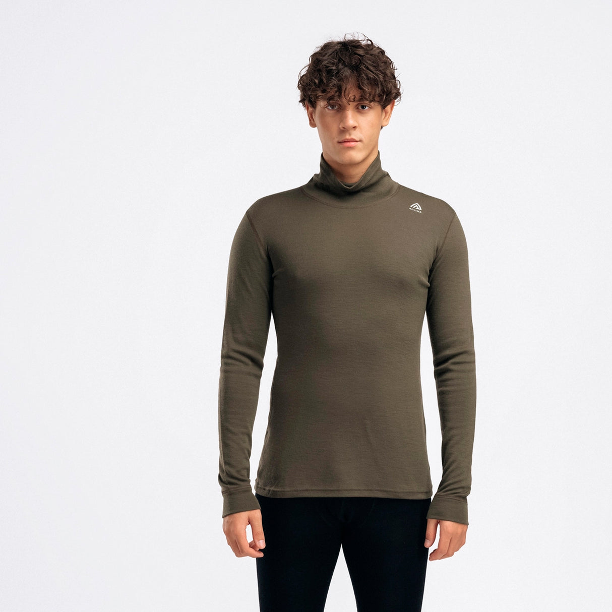Aclima - WarmWool Herre Roll Neck // Tarmac fra Aclima - billede nr. 1 hos GrejFreak.dk