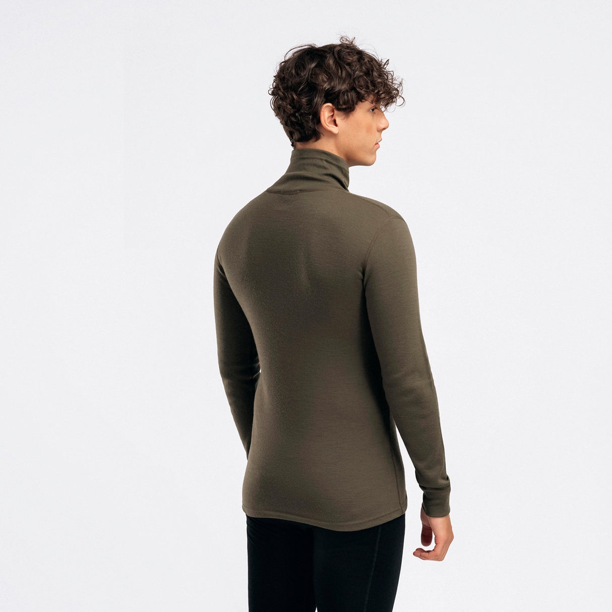 Aclima - WarmWool Herre Roll Neck // Tarmac fra Aclima - billede nr. 2 hos GrejFreak.dk