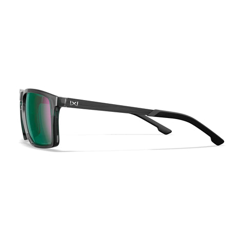 Wiley X - AXE Captivate // Pol Green Mirror - Gloss Crystal Grey Frame fra Wiley X - billede nr. 3 hos GrejFreak.dk
