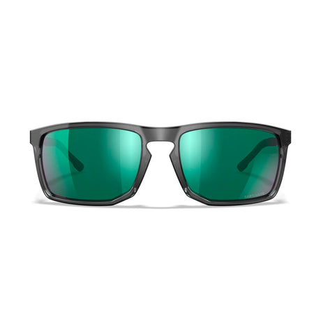 Wiley X - AXE Captivate // Pol Green Mirror - Gloss Crystal Grey Frame fra Wiley X - billede nr. 4 hos GrejFreak.dk