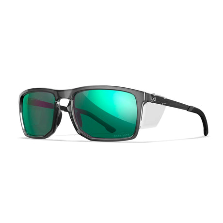Wiley X - AXE Captivate // Pol Green Mirror - Gloss Crystal Grey Frame fra Wiley X - billede nr. 5 hos GrejFreak.dk
