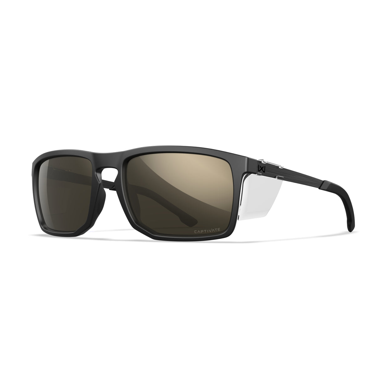Wiley X - AXE Captivate Solbriller // Pol Tungsten Mirror - Matte Black Frame fra Wiley X - billede nr. 3 hos GrejFreak.dk