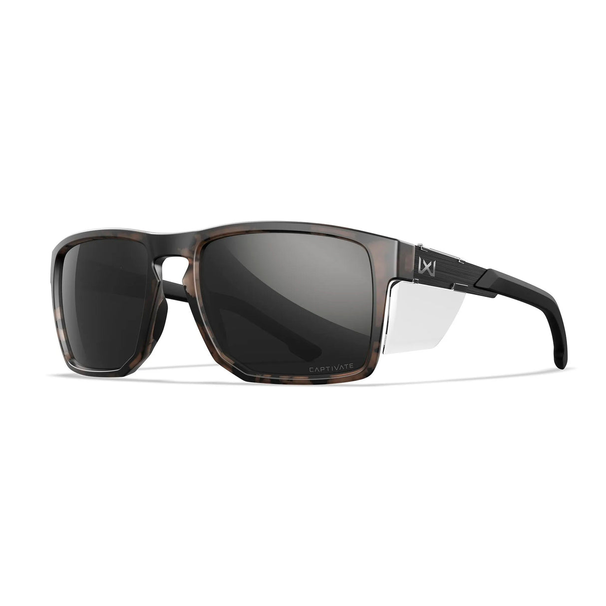 Wiley X - APEX Captivate // Pol Black Mirror - Matte Tortoise Brown Frame fra Wiley X - billede nr. 5 hos GrejFreak.dk