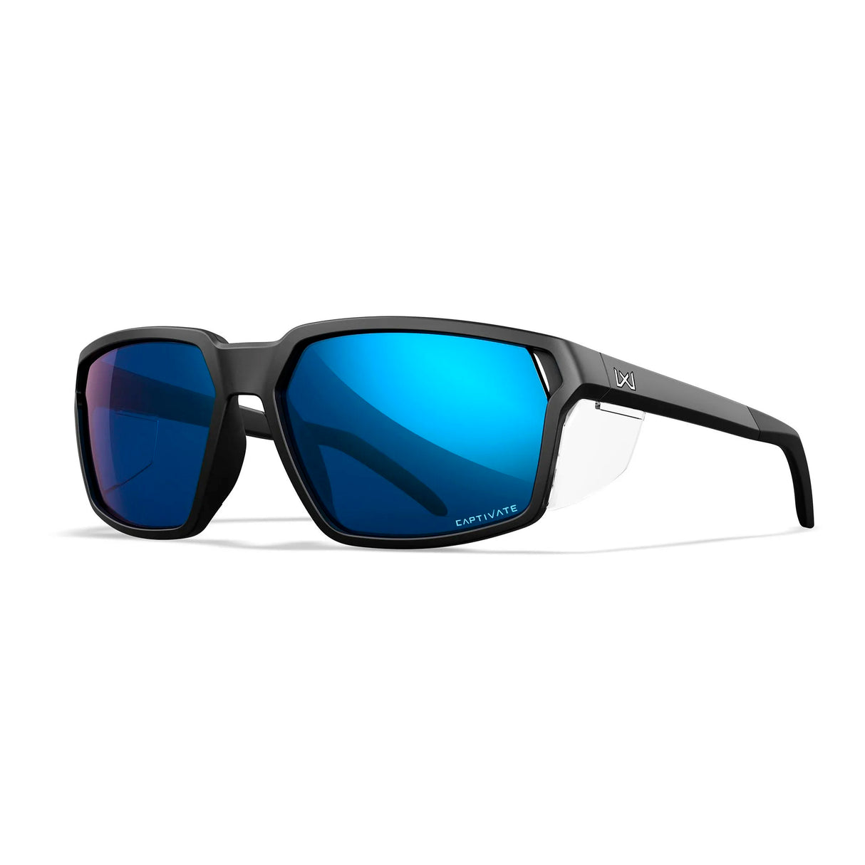 Wiley X - SIERRA Captivate // Pol Blue Mirror - Matte Black Frame fra Wiley X - billede nr. 6 hos GrejFreak.dk