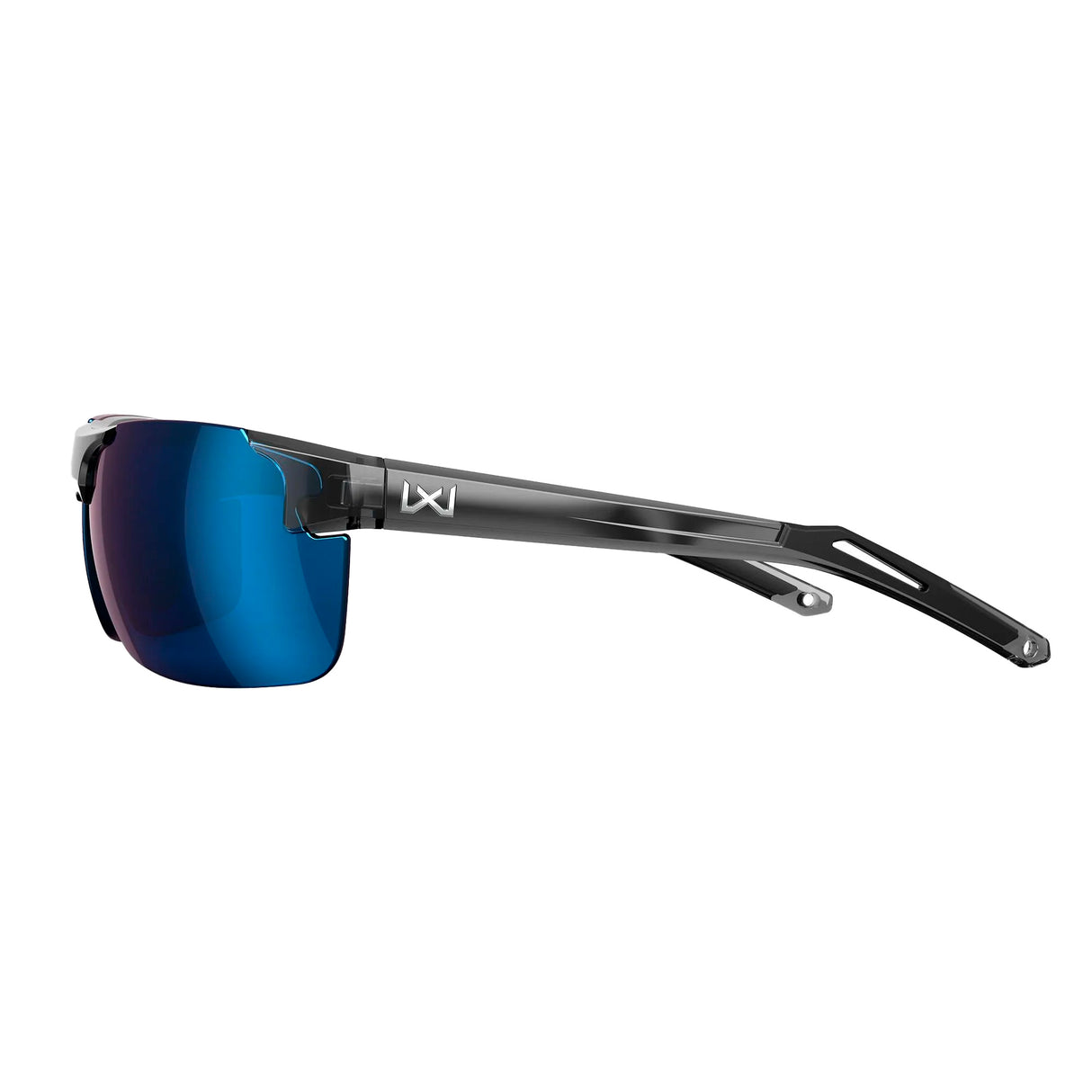 Wiley X - PRIME Captivate // Pol Blue Mirror - Gloss Crystal Grey Frame fra Wiley X - billede nr. 3 hos GrejFreak.dk