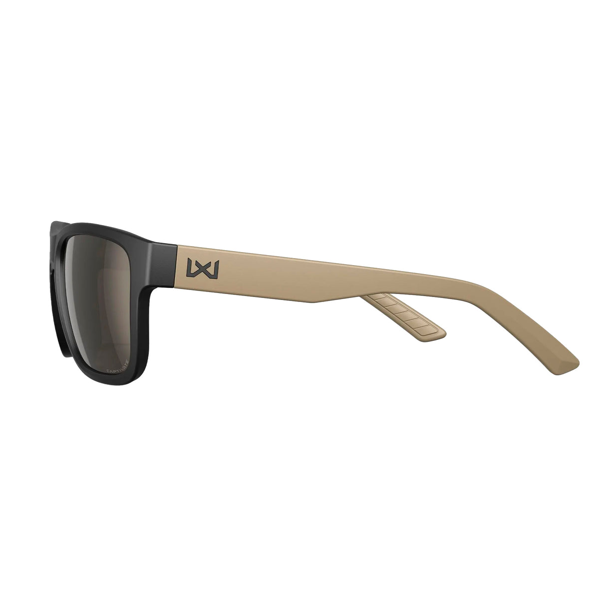 Wiley X - OVATION // Captivate Pol Tungsten Mirror - Matte Black/Tan Frame fra Wiley X - billede nr. 3 hos GrejFreak.dk