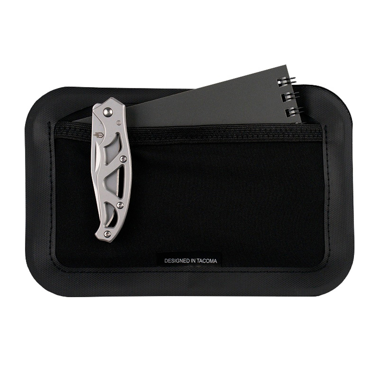 Rite In The Rain - Monsoon Rapid // Small Utility Pouch 4.5X7 Black W/Velcro fra Rite In The Rain - billede nr. 4 hos GrejFreak.dk