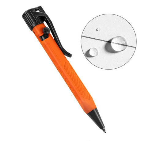 Rite In The Rain - Mini Bolt-Action Pen // Safety Blaze Orange fra Rite in the Rain - billede nr. 1 hos GrejFreak.dk