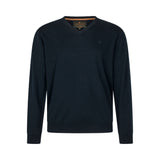 Seeland - Pine V-Neck Pullover // Dark Sapphine fra Seeland - billede nr. 1 hos GrejFreak.dk