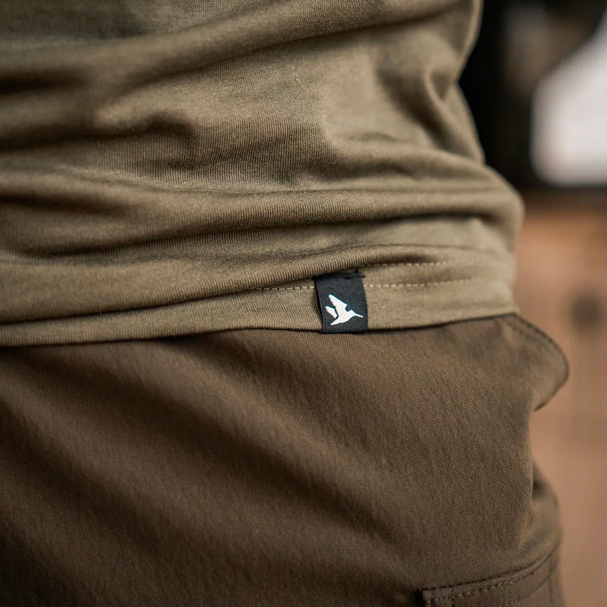 Seeland - Packing T-shirt // Crape Leaf fra Seeland - billede nr. 3 hos GrejFreak.dk