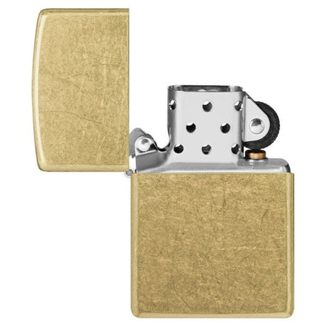Zippo - Street Brass Lighter fra Zippo - billede nr. 4 hos GrejFreak.dk