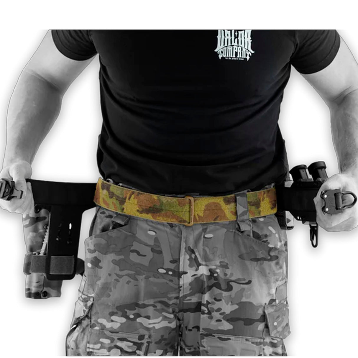 Gingers Tactical Gear - Viper Inder Bælte // MultiCam fra Gingers Tactical Gear - billede nr. 4 hos GrejFreak.dk