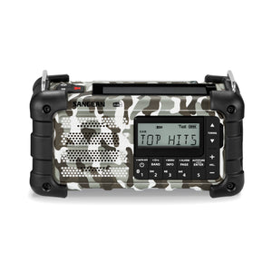 Sangean - MMR-99 DAB+/FM/Bluetooth/AUX - Multi-Powered Digital Nødradio // Arctic Camo fra Sangean - billede nr. 1 hos GrejFreak.dk