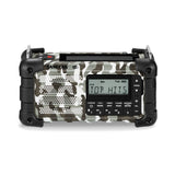 Sangean - MMR-99 DAB+/FM/Bluetooth/AUX - Multi-Powered Digital Nødradio // Arctic Camo fra Sangean - billede nr. 1 hos GrejFreak.dk