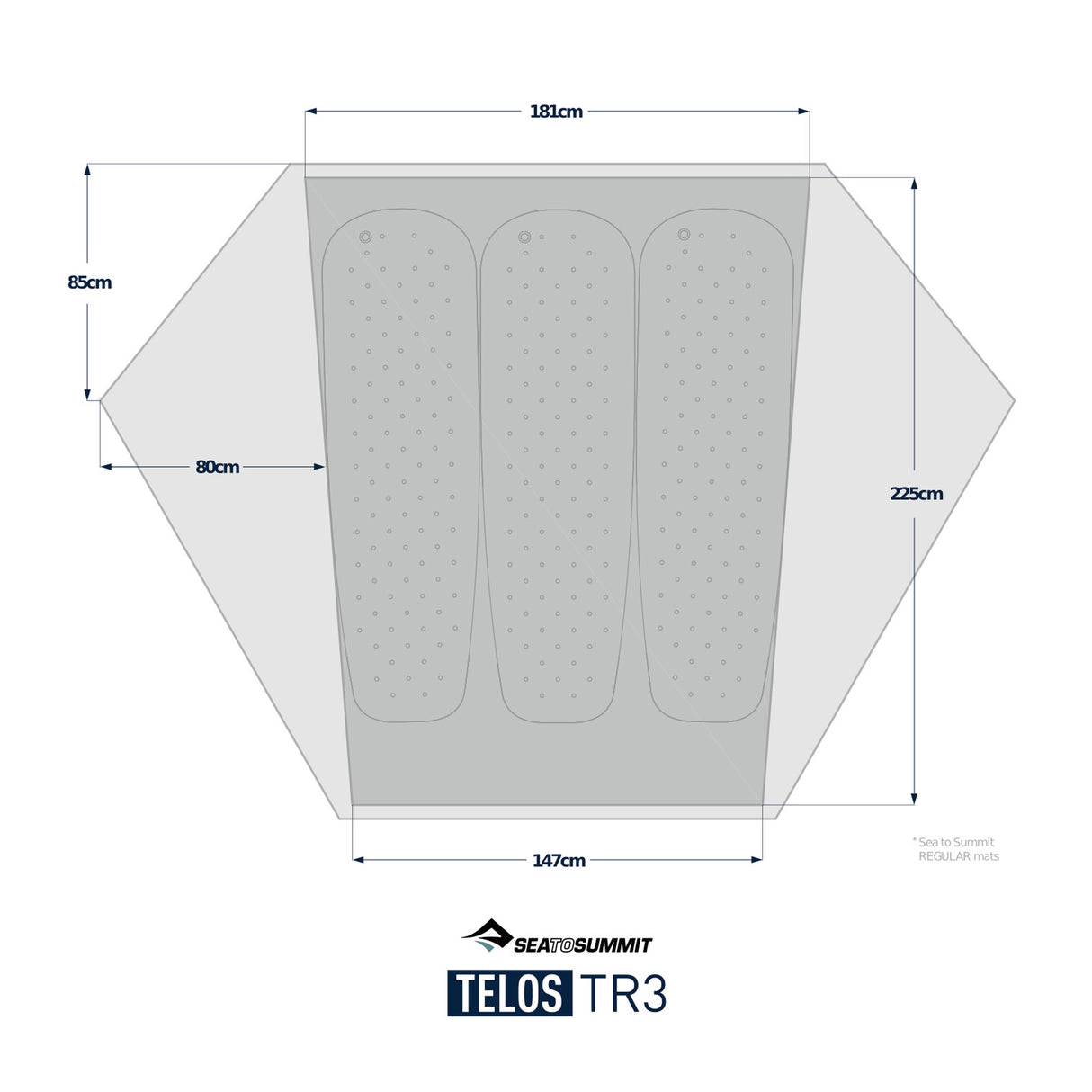 Sea To Summit - Telos TR3 3-personers Telt // Grøn fra Sea To Summit - billede nr. 6 hos GrejFreak.dk