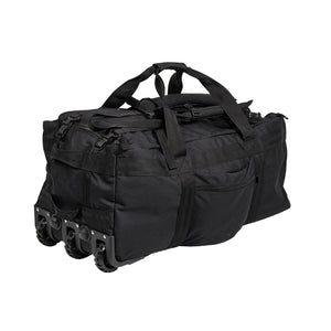 Mil-Tec - Combat Duffle Taske Med Hjul // Sort fra Mil-Tec - billede nr. 1 hos GrejFreak.dk