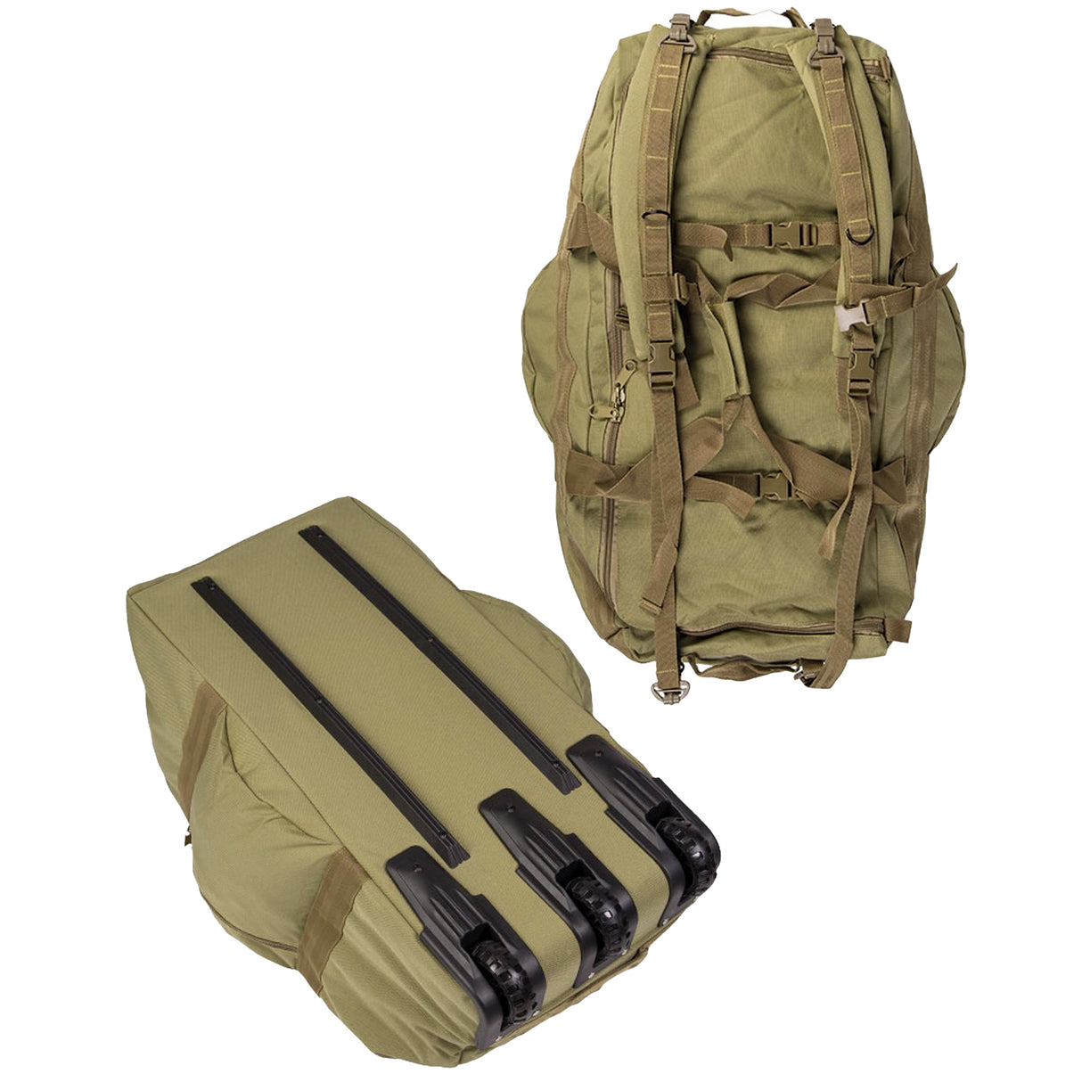 Mil-Tec - Combat Duffle Taske Med Hjul // Coyote fra Mil-Tec - billede nr. 2 hos GrejFreak.dk