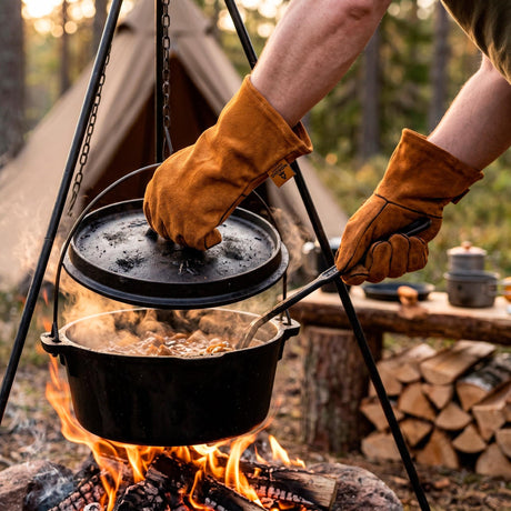 Nordic Bushcraft - Fire Gloves Bålhandsker fra Nordic Bushcraft - billede nr. 3 hos GrejFreak.dk