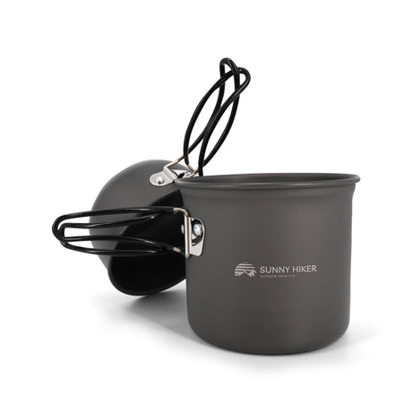 Sunny Hiker - Grydesæt Hard Anodized (2 stk) fra Sunny Hiker - billede nr. 1 hos GrejFreak.dk