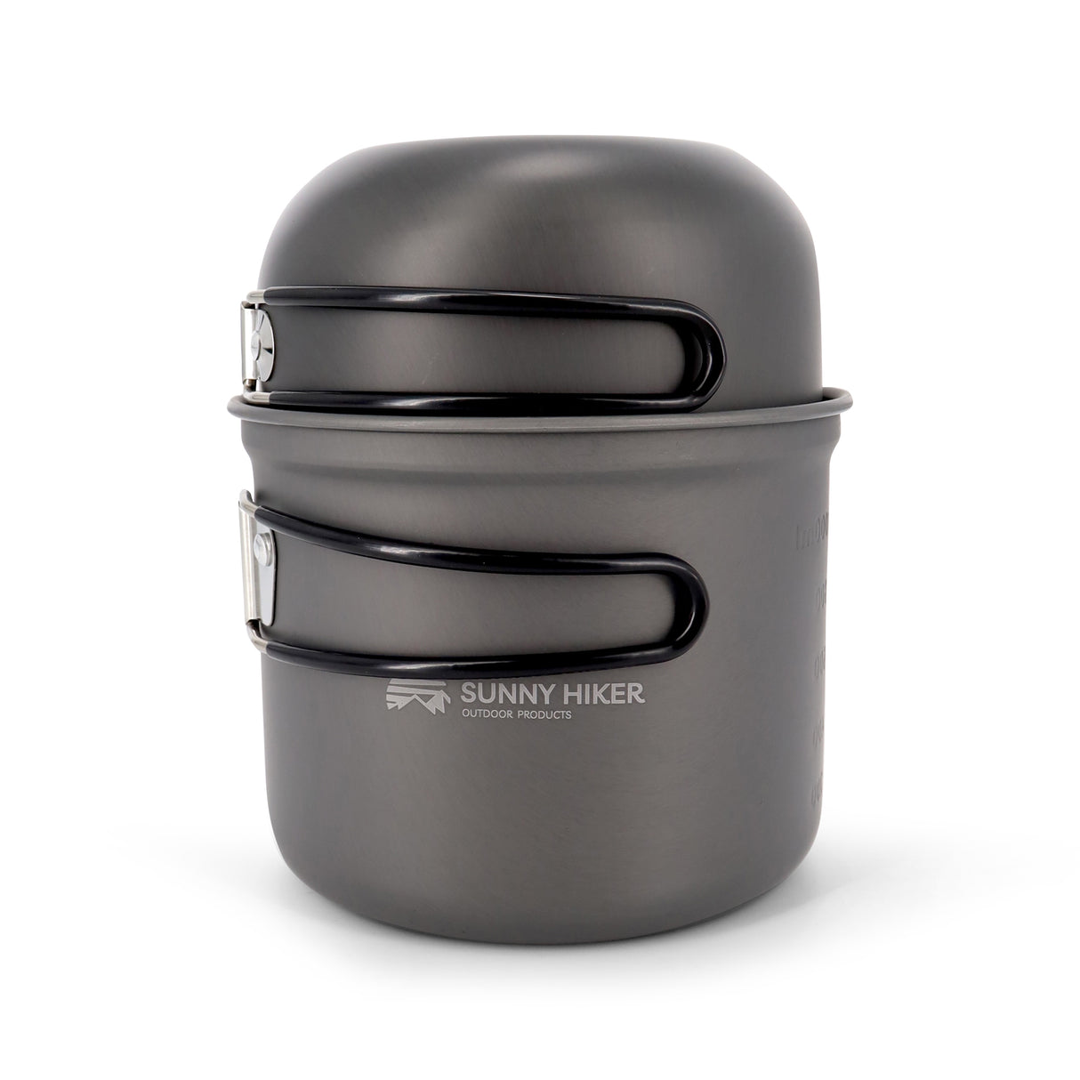 Sunny Hiker - Grydesæt Hard Anodized (4 stk) fra Sunny Hiker - billede nr. 3 hos GrejFreak.dk
