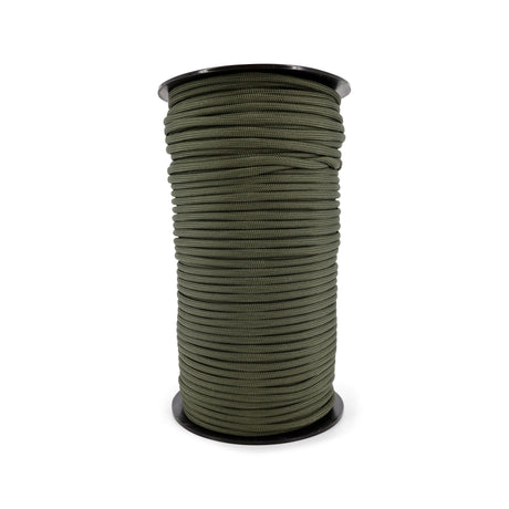 K-Force - 7-core Paracord (100 meter) // Olivengrøn fra K-Force Tactical - billede nr. 1 hos GrejFreak.dk