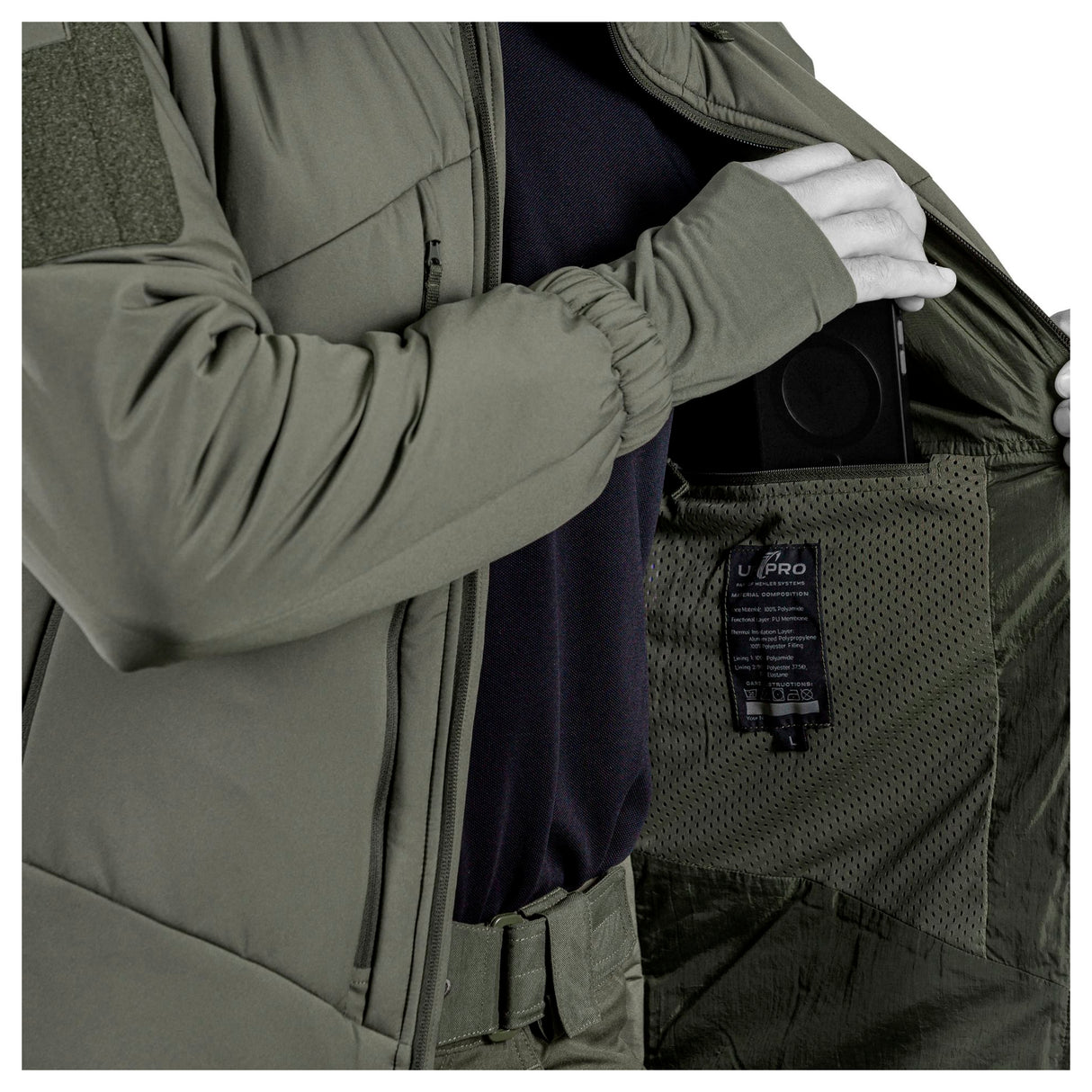 UF PRO - Delta ML Gen.3 Tactical Winter Jakke // Brown Grey fra UF PRO - billede nr. 6 hos GrejFreak.dk